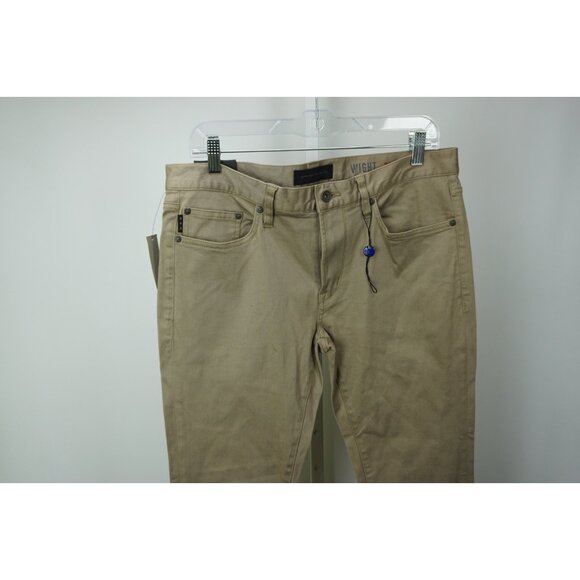 John Varvatos Wight Skinny Straight Oat Mens Cotton Pants Sz 32 Brand New